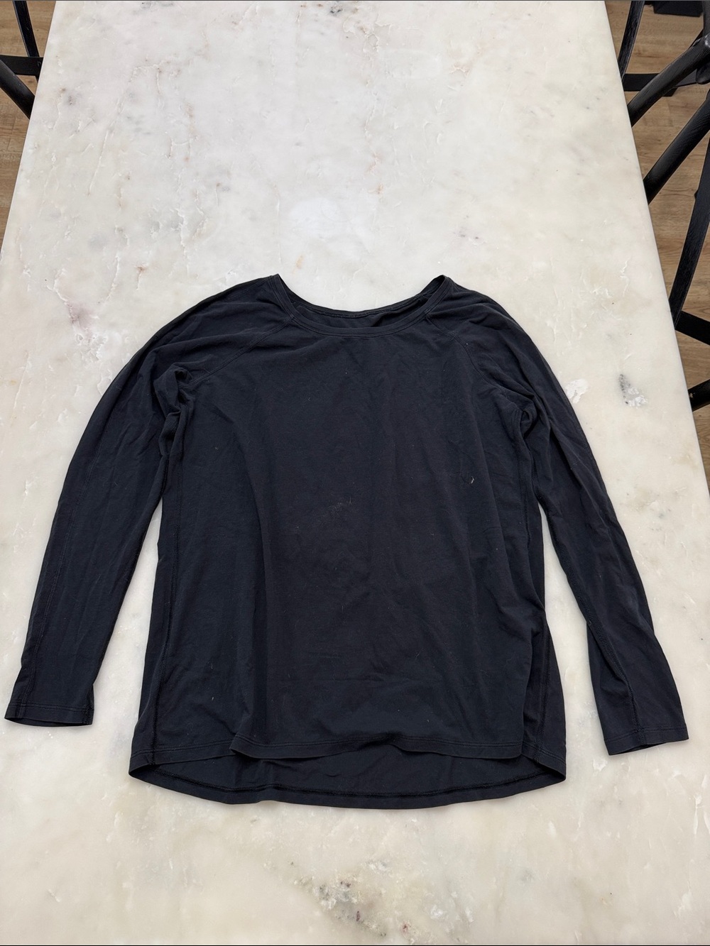 lululemon athletica Black Long Sleeve Tee